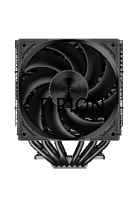 Кулер для процессора PCCooler RZ620 BK (260W, 4-pin PWM, 157.5mm, Al/Cu, 6x6mm, 1x120mm, 86.73CFM, 32dBA, 2200RPM, S: 1851/1700/1200/115X, AM5/AM4, black)