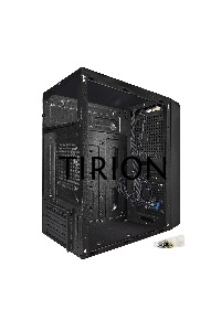 Компьютерный корпус Exegate EX283124RUS  Minitower ExeGate BAA-108 Black, mATX, <AAA450, 80mm>, 2*USB, Audio