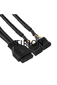 Планка USB на переднюю панель ExeGate EX289291RUS U5H-627, 5,25