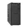 Компьютерный корпус Minitower ExeGate MA-372UX Black, mATX <без БП> 2*USB+2*USB3.0, Audio