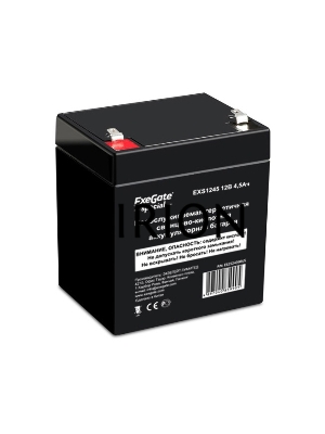 Батарея ExeGate ES252439RUS DT 12045/EXS1245 (12V 4.5Ah) клеммы F1