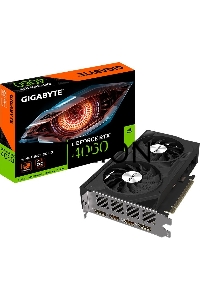Видеокарта Gigabyte GV-N4060WF2OC-8GD NVIDIA GeForce RTX 4060 8Gb 128bit GDDR6 2475/17000 HDMIx2 DPx2 HDCP Ret