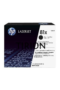 Тонер Картридж HP 81X CF281X черный для HP LJ Pro M630dn/f/h/z (25000стр.)