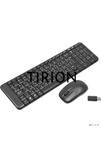 Клавиатура + мышь Logitech MK220 клав:черный мышь:черный USB беспроводная
