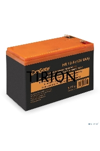 Аккумуляторная батарея ExeGate EX288653RUS HR 12-6 (12V 6Ah 1224W, клеммы F2+F1-)