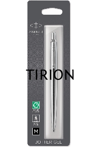 Ручка гелевая Parker Jotter Core K694 (2020671) Stainless Steel CT M черн. черн. блистер