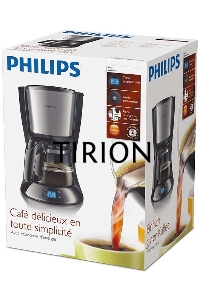 Кофеварка капельная Philips HD7459/20 чёрный, исп. кофе - молотый, 1.2 л, 1000 Вт.