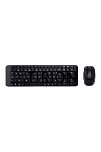 Клавиатура + мышь Logitech MK220 клав:черный мышь:черный USB беспроводная