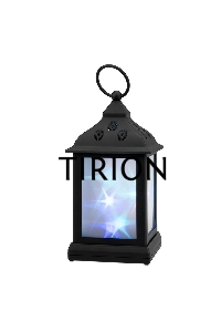 Декоративный фонарь NEON-NIGHT 11х11х22,5 см, черный корпус, цвет свечения RGB с эффектом мерцания NEON-NIGHT