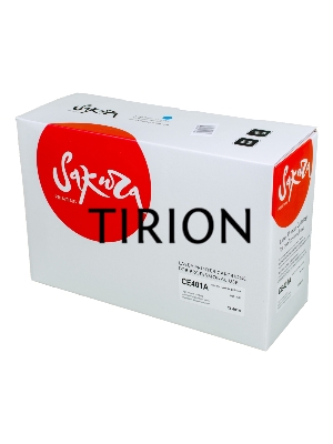Картридж Sakura CE401A для HP Enterprise 500 Color M551n/525f/525dn/570/575f, синий, 6000 к.