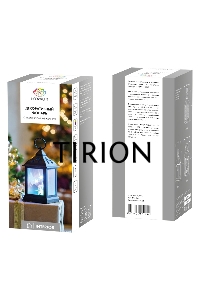 Декоративный фонарь NEON-NIGHT 11х11х22,5 см, черный корпус, цвет свечения RGB с эффектом мерцания NEON-NIGHT