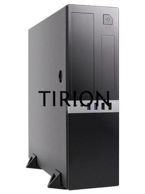 Компьютерный корпус с блоком питания 300Вт. Сase Foxline mATX Desktop 300W, 2xUSB3.0, 2xUSB2.0, toolless, Black, 8cm. fan, powercord