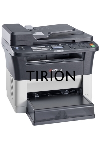 МФУ лазерный Kyocera Ecosys FS-1025MFP (1102M63RU0/1102M63RUV/1102M63RU2/1102M63NX2/1102M63DZ2), A4, ч/б, печ. до 25 стр/мин., скан. до 18 стр/мин. (ч/б) 6 стр/мин. (цвет), 600 x 1800 dpi (печать) 600x600dpi (скан), USB, RJ-45