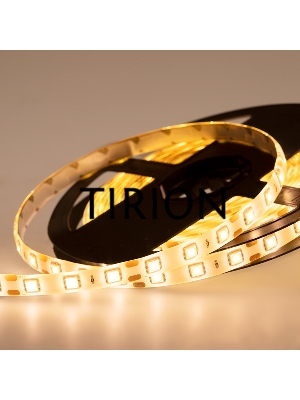 LED лента силикон, 10 мм, IP65, SMD 5050, 60 LED/m, 12 V, цвет свечения теплый белый