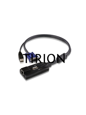 Переключатель ATEN KA7570 Кабель-адаптер KVM USB (Клав+мышь), HDB-15
