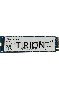 Накопитель SSD Patriot P300, 2TB, PCIe 3.0 x4, M.2 2280, NVMe, R/W 2100/1650