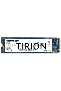 Накопитель SSD Patriot P300, 2TB, PCIe 3.0 x4, M.2 2280, NVMe, R/W 2100/1650