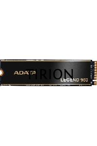 Накопитель SSD ADATA LEGEND 960, 2Tb, PCIe 4.0 x4, M.2 2280, NVMe, R/W 7400/6800, с радиатором