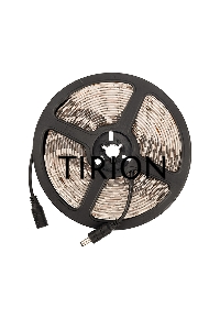 LED лента силикон, 10 мм, IP65, SMD 5050, 60 LED/m, 12 V, цвет свечения теплый белый
