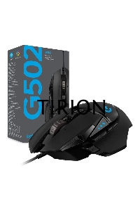 Мышь проводная Logitech G502 HERO черный, 25600 dpi, USB, кнопки - 11