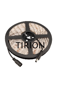 LED лента силикон, 10 мм, IP65, SMD 5050, 60 LED/m, 12 V, цвет свечения теплый белый