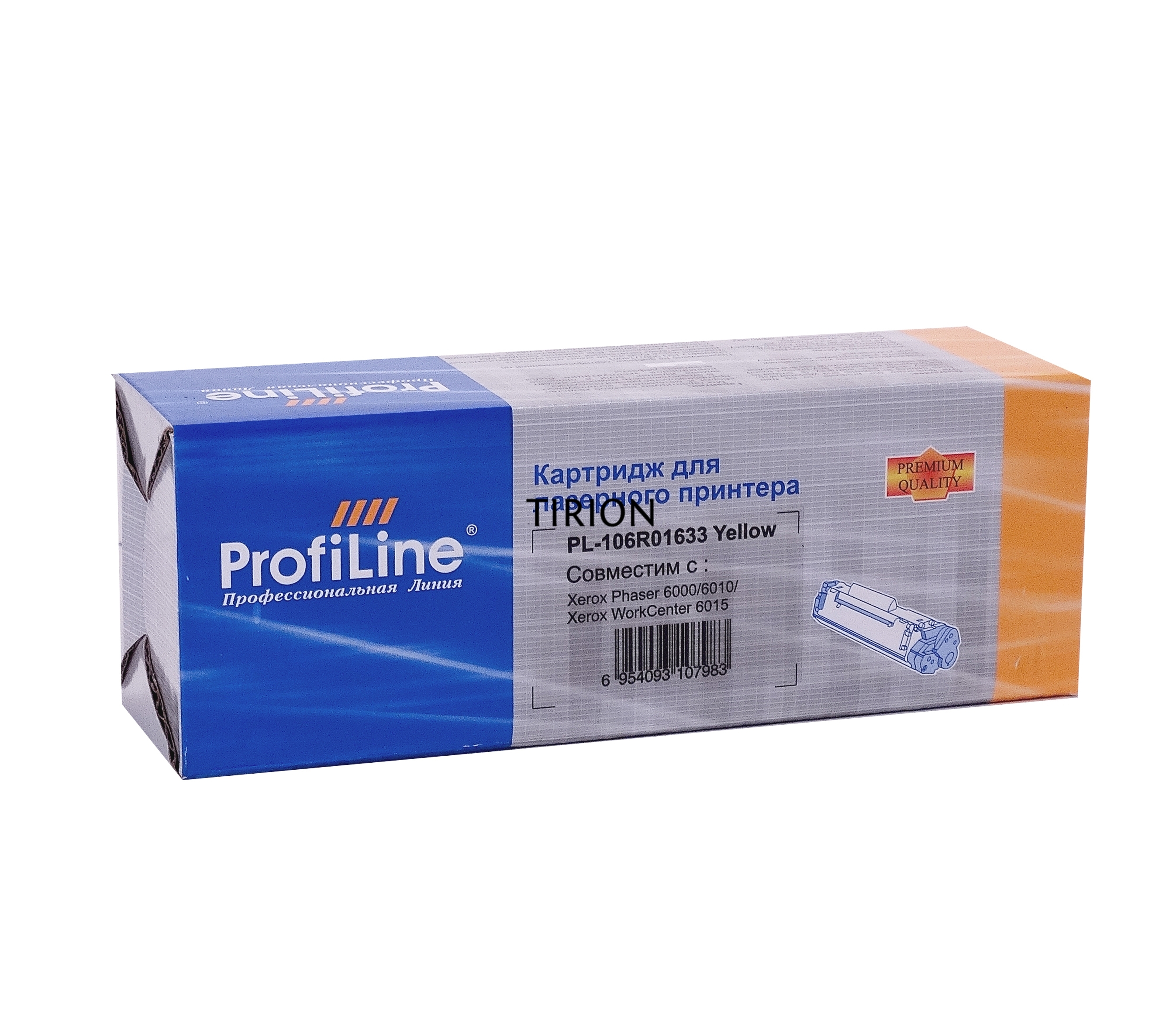 Картридж PL-106R01633 для Rank Xerox Phaser 6000/6010/Xerox WorkCenter 6015 Yellow 1400 копий ProfiLine
