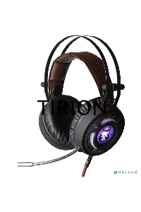 Игровая стереогарнитура QUMO AVALON GHS006 Avalon , подсветка, интерфейс USB + 3.5 jack