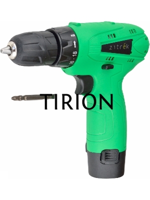 Дрель-шуруповерт Zitrek Green 12-Li  063-4072, 12 В, 1.5 Ач, аккумуляторная