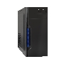 Компьютерный корпус Miditower ExeGate XP-333U Black, ATX, <XP350, Black,120mm>, 1*USB+2*USB3.0, Audio