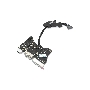 Плата I/O с разъемами Audio USB MagSafe 2 MacBook Air 11 A1465 Mid 2013 Early 2014 Early 2015