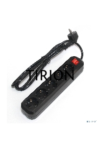 Сетевой фильтр 5bites SP5B-350 5S / 3*1.5MM2 / 16A / ABS / 5M / BLACK