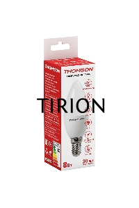Лампа светодиодная Hiper THOMSON LED CANDLE 8W 670Lm E14 4000K TH-B2016