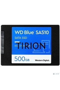 Накопитель SSD WD Blue SA510 WDS500G3B0A, 500GB, SATA III, 2.5