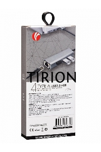 Переходник USB 3.0 -->RJ-45 1000Mbps+3 USB3.0, Aluminum Shell, 0.2м VCOM <DH312A>