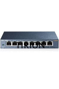 Коммутатор TP-Link SMB TL-SG108 8-port Desktop Gigabit Switch, 8 10/100/1000M RJ45 ports,metal case
