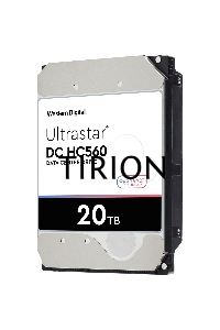 Жесткий диск Western Digital HDD  SATA 20Tb Ultrastar DC HC560 0F38785 7200 6Gb/s 512Mb 1 year ocs (analog WUH722020ALE6L4)