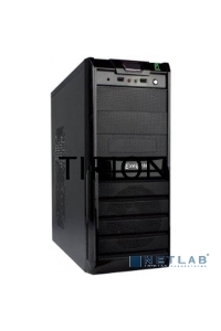 Компьютерный корпус Exegate EX278400RUS Miditower Exegate XP-329S Black, ATX, <XP600, Black,120mm>, 2*USB, Audio
