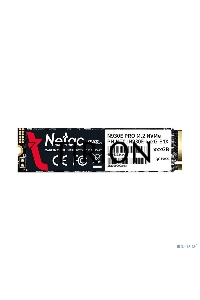Накопитель SSD Netac N930E Pro, 512GB, PCIe 3.0 x4, M.2 2280, NVMe, R/W 2080/1700