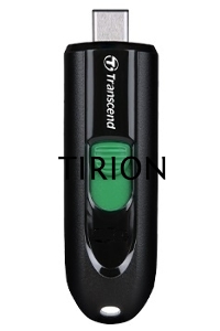 Флеш диск Transcend USB 128GB JETFLASH 790C USB3.2, Type-C, Black