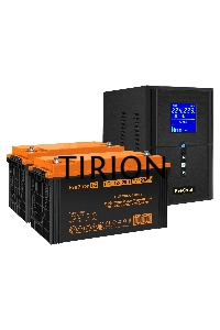 Комплект ИБП EX295988RUS + батарея 120Aч EX285657RUS 2шт (инвертор, синус, для котла) ExeGate SineTower SZ-1500.LCD.AVR.2SH.1C13.USB <1500VA/1200W, чистый синусоида, LCD дисплей, AVR, 2*Schuko+1*C13, USB, линейно-интерактивный, Black> + батарея ExeGate HR