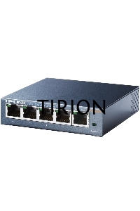 Коммутатор TP-Link SOHO TL-SG105 5-port Desktop Gigabit Switch, 5 10/100/1000M RJ45 ports, metal case