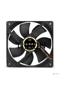 Вентилятор для корпуса ExeGate EX12025S3PM черный, 120 мм, 1500 об/мин, 24 дБ, 3 pin