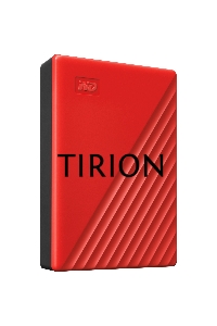 Накопитель Portable HDD 5TB WD My Passport (Red), USB 3.2 Gen1, 107x75x19mm, 210g /12 мес./