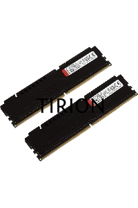 Оперативная память Kingston Fury Beast, DDR5, 32GB (2x16GB), 5600MHz, CL40, с радиаторами, черный