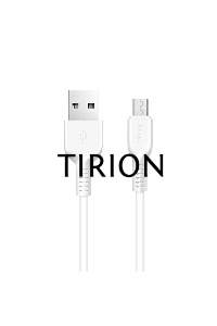 Кабель USB 2.0 hoco X13, AM/microBM, белый, 1м