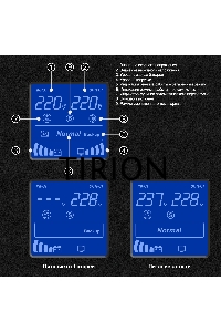 Источник бесперебойного питания (инвертор, синус, для котла) ExeGate SineTower SN-3000.LCD.AVR.3SH.1C13.RJ.USB <3000VA/2400W, чистая синусоида, LCD дисплей, AVR, 3*Schuko+1*C13, RJ45/11, USB, линейно-интерактивный, Black>