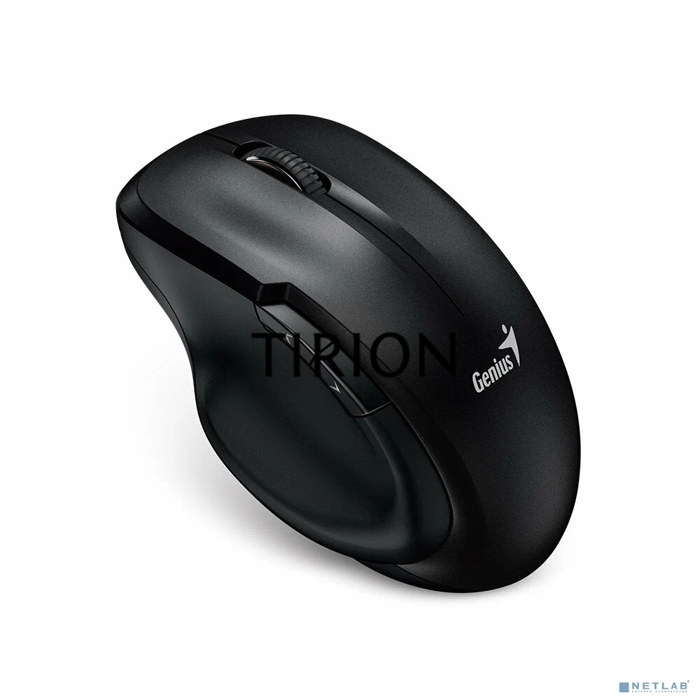 Мышь беспроводная Genius Ergo 8200S черный, 1200 dpi, радиоканал, USB, кнопки - 5