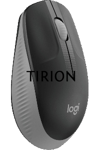 Мышь беспроводная Logitech M190 серый, 1000 dpi, радиоканал, USB, кнопки - 3