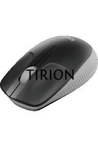 Мышь беспроводная Logitech M190 серый, 1000 dpi, радиоканал, USB, кнопки - 3