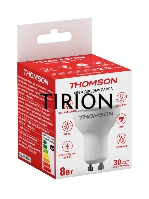 Лампа светодиодная Hiper THOMSON LED MR16 8W 670Lm GU10 4000K TH-B2054